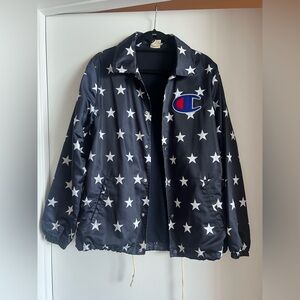 Champion Navy Jacket with White Stars